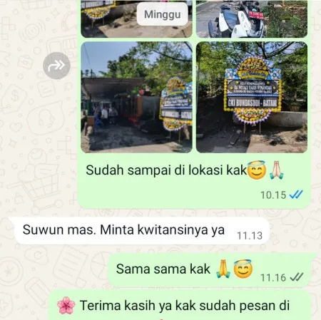 Pengiriman Papan Bunga Duka Gedebage