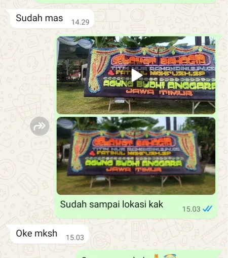 Pengiriman Papan Bunga Gedebage