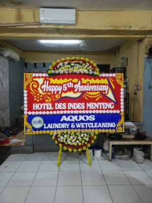 Papan Bunga di Gedebage