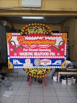 Papan Bunga di Gedebage