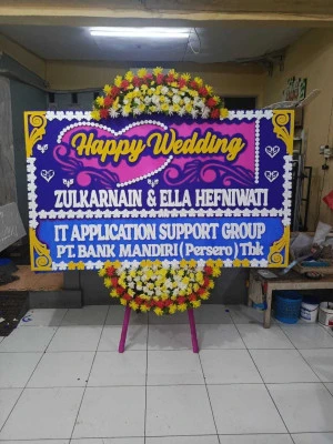 Papan Bunga di Gedebage